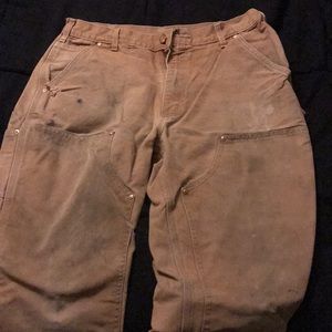 34x36 double front carhartt work pants